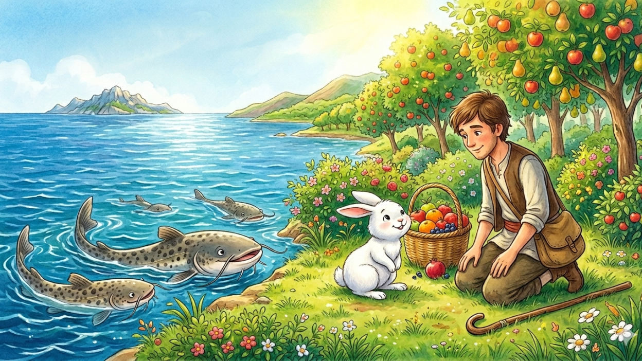 Gümüş Ada’nın Akıllı Tavşanı: Pamuk 1 Gemini Generated Image 18jc9u18jc9u18jc