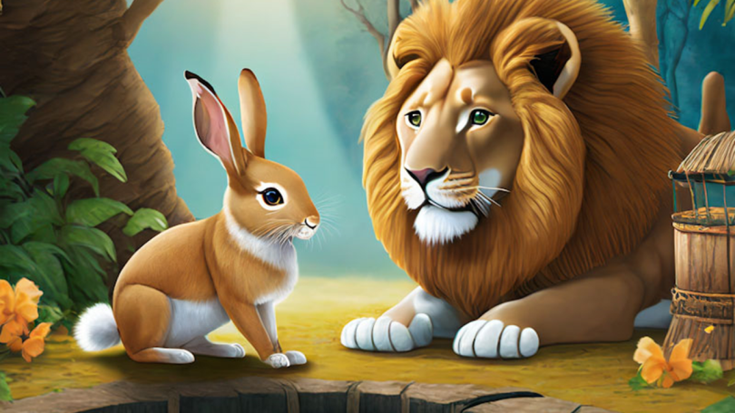 Aslan ile Tavşan Masalı