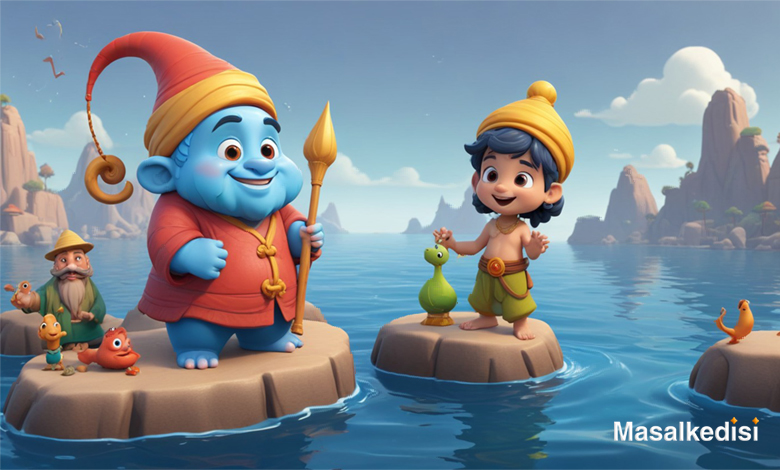 Balıkçı ve Cin Masalı