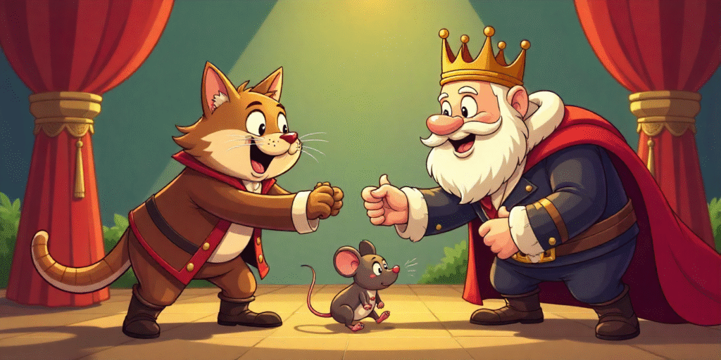 Çizmeli Kedi Masalı 6 cizmeli kedi dev yenme ve mutlu son