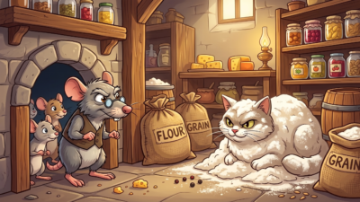 Kedi ile Yaşlı Fare