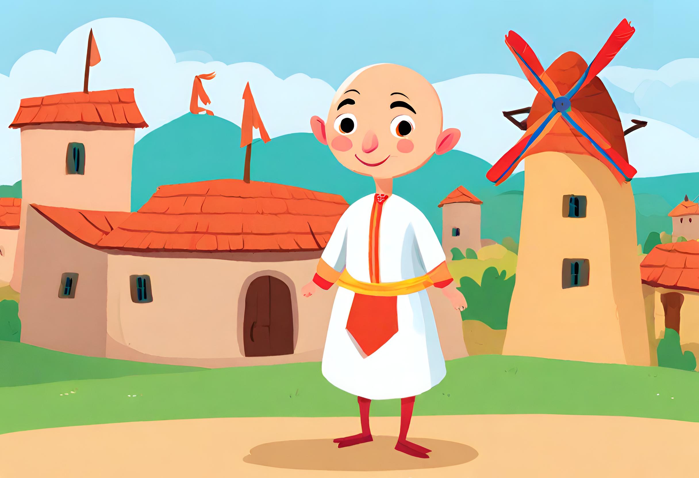 Keloğlan Değirmende 6 Keloğlan Resmi