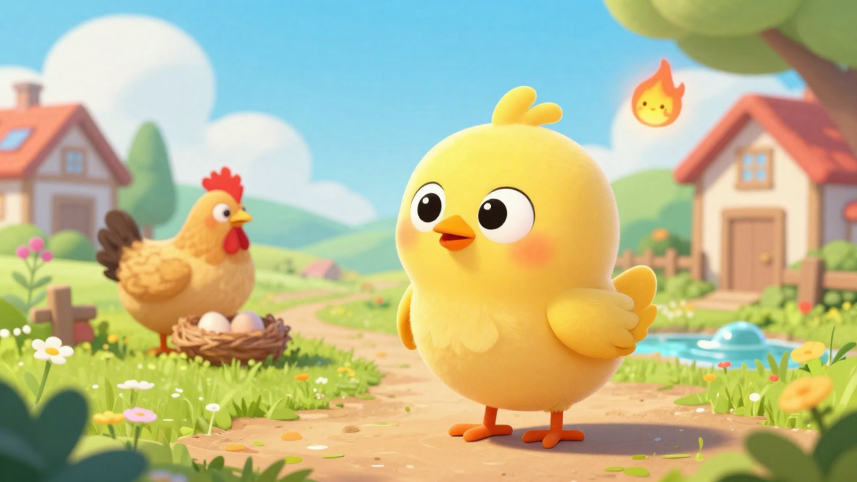 Küçük Civciv Masalı 1 Küçük Civciv Masalı