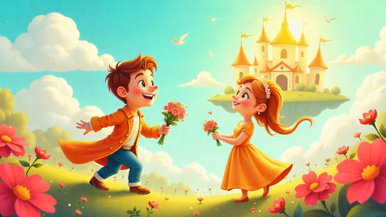 saflik sarayinin veliahti cocuklar icin mizahi ask masali