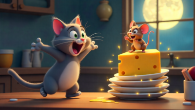 Tom ve Jerry Masalı 4 Tom ve Jerry